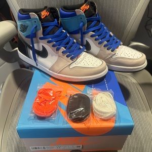 Nike Jordan 1 High Prototype. Tried on.